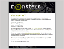 Tablet Screenshot of monsterscycling.com